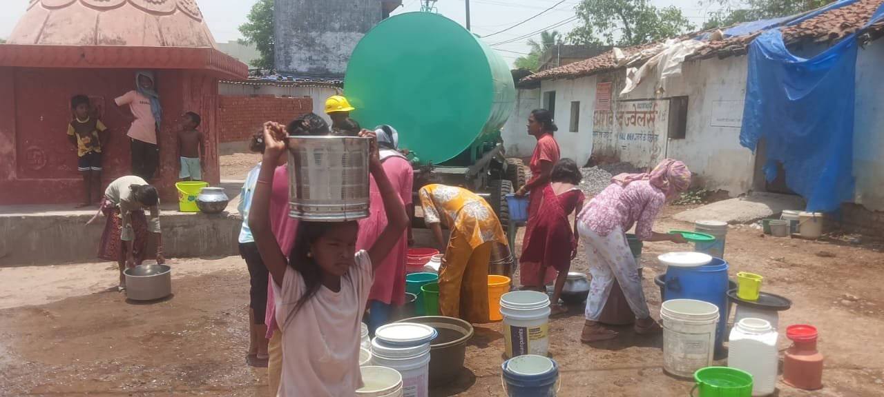 बालको ने विभिन्न वार्डों में सुनिश्चित की पेयजल आपूर्ति