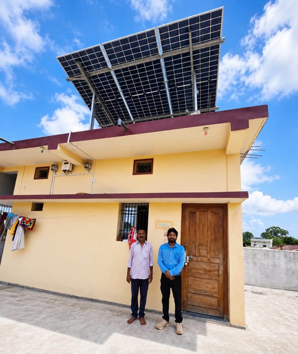 प्रधानमंत्री सूर्यघर मुफ्त बिजली योजना से पूरन दास मानिकपुरी को मिली बड़ी राहत