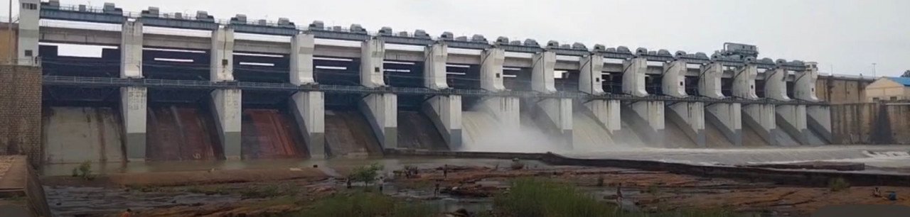: धमतरी में भारी बारिश से उफान पर नदियां