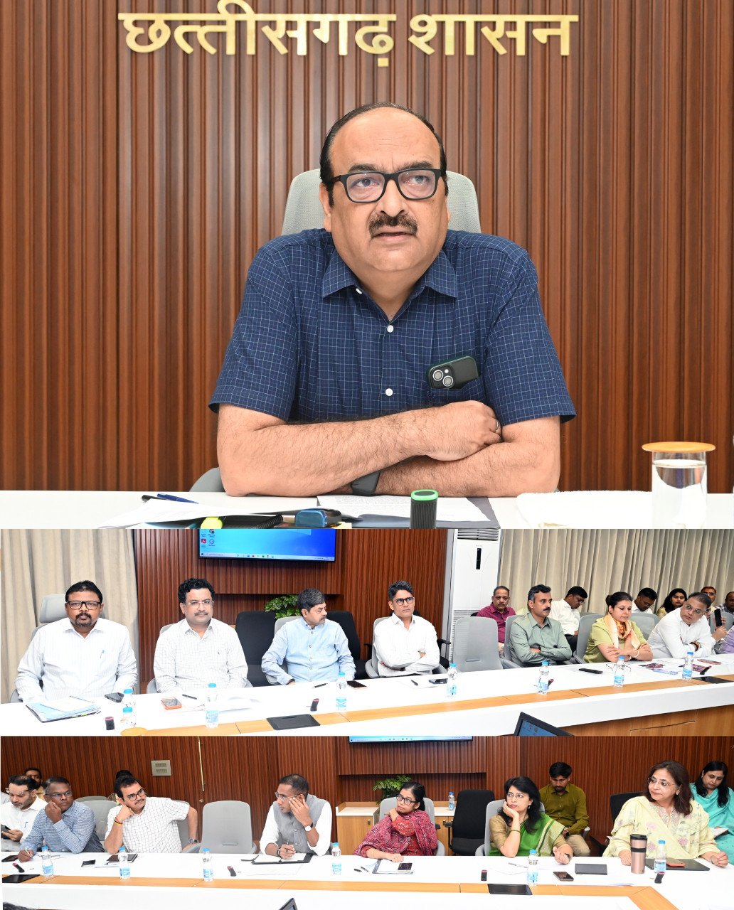 मुख्य सचिव ने विभागीय सचिवों को समयबद्ध कार्ययोजना बनाकर कार्य करने के दिए निर्देश