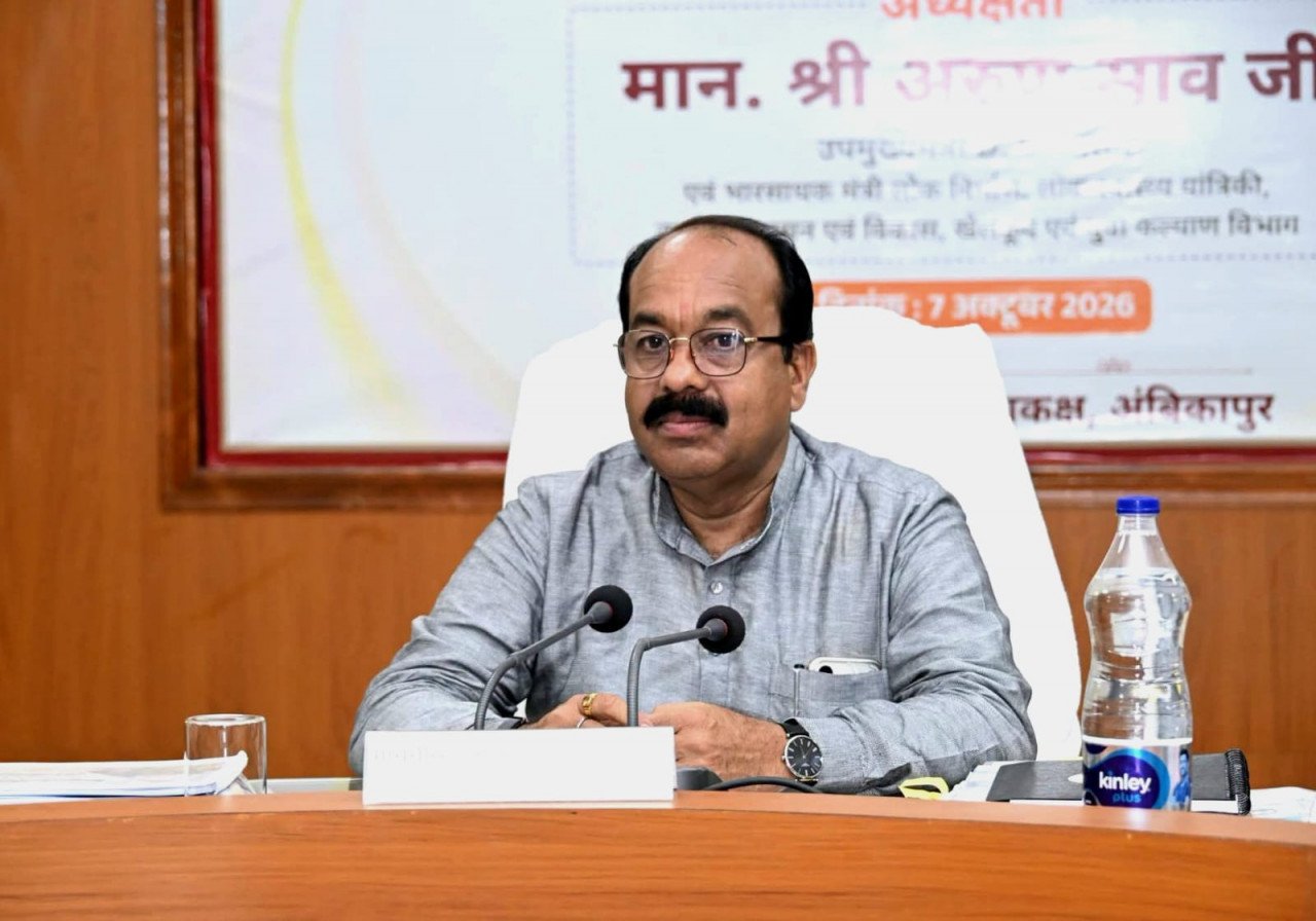 उप मुख्यमंत्री श्री अरुण साव ने की विकास कार्यों की प्रगति और योजनाओं के क्रियान्वयन की समीक्षा