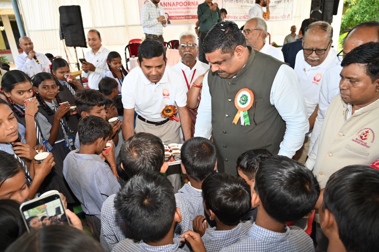 शिक्षा मंत्री श्री गजेन्द्र यादव ने स्कूलों में साईंश्योर न्यूट्रिशन पायलट प्रोजेक्ट का किया शुभारंभ