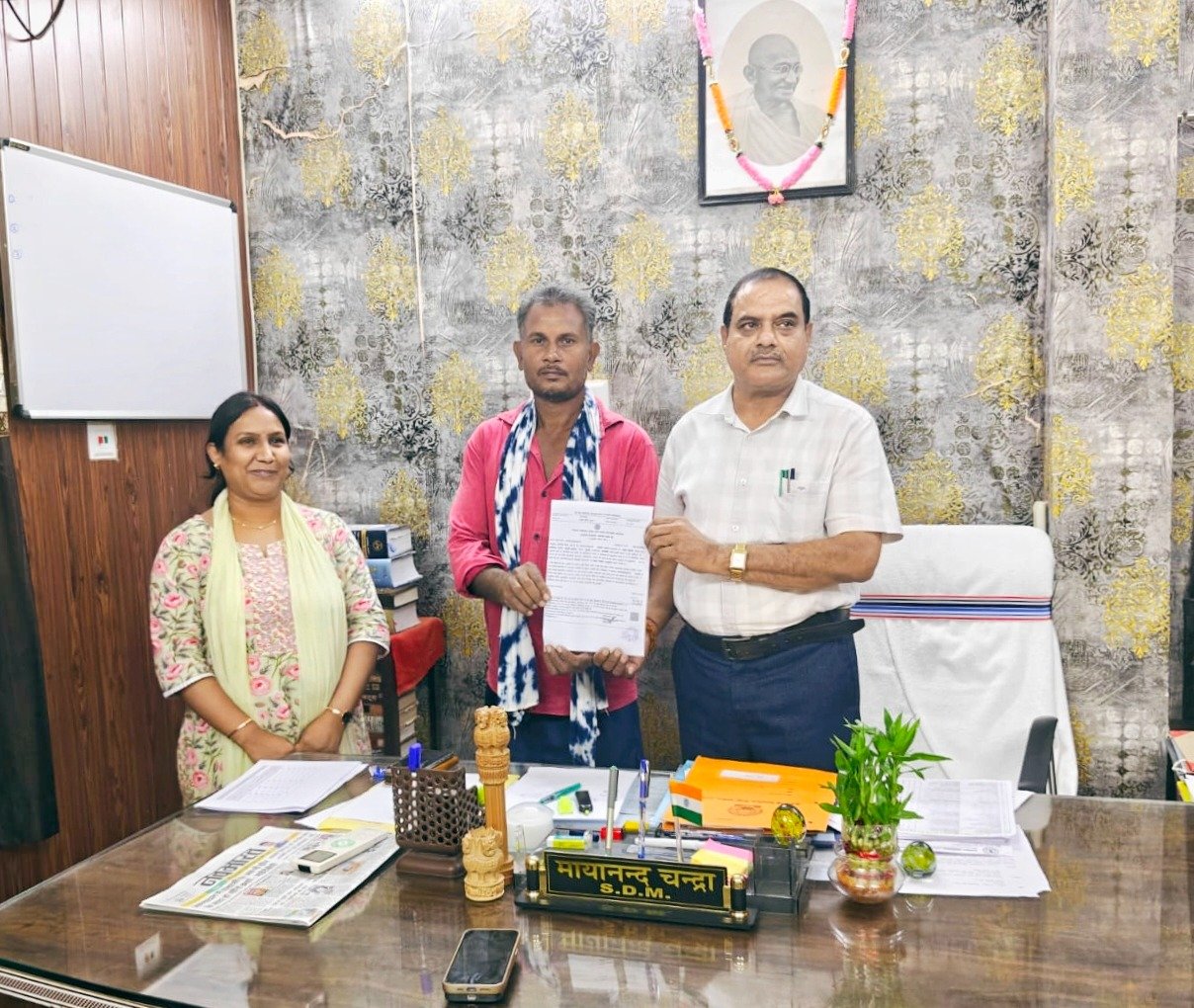 सेवा सेतु से महज 3 दिनों में बना जाति, निवास और आय प्रमाण पत्र