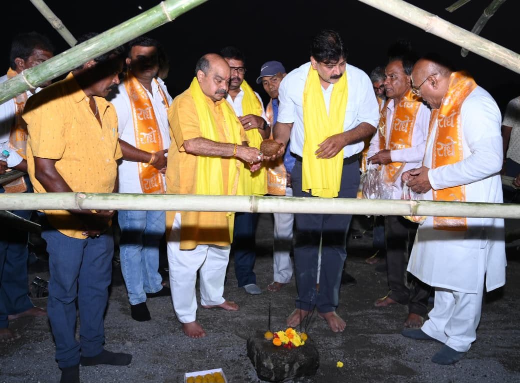 WRS दशहरा मैदान में गूंजेगा जय श्रीराम का जयघोष, भव्य दशहरा महोत्सव की तैयारियों का विधायक पुरन्दर मिश्रा ने लिया जायजा