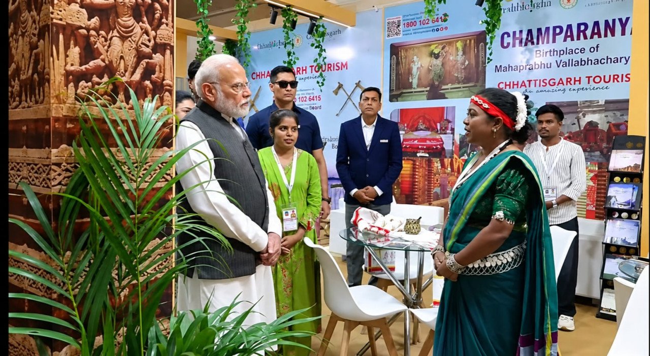 प्रधानमंत्री श्री नरेंद्र मोदी से रूबरू हुईं छत्तीसगढ़ की महिला उद्यमी हीना